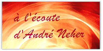 A l'Ecoute d'Andre Neher