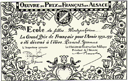 Prix de Francais